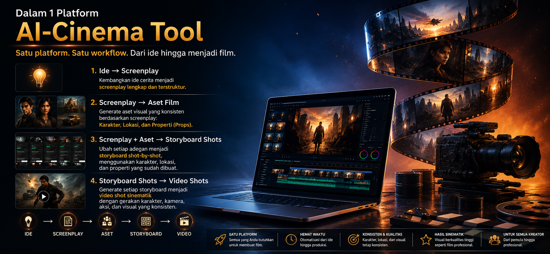 Workflow AI-Cinema Tool